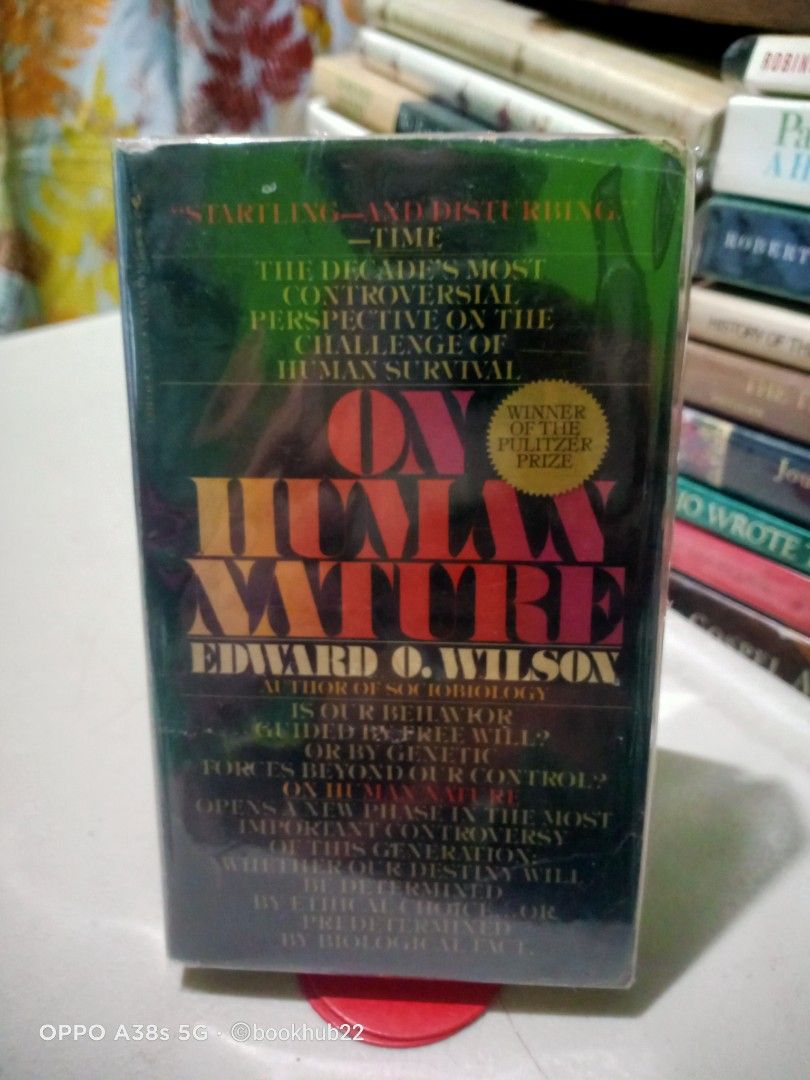 ON HUMAN NATURE (Category: Storybooks) located in Rizal. Submitted by bookhub22 (Listing ID 1468570249, Image 1). Description: View a collection of videos on Professor Wilson entitled "On the Relation of Science and the Humanities" No one who cares about the human future can afford to ignore Edward O. Wilson's book. On Human Nature begins a new phase in the most important intellectual controversy of this generation: Is human behavior controlled b