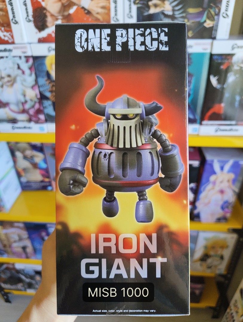 One Piece Iron Giant Figure (Category: Figurines & Statues) located in Rizal. Submitted by sirmattrzn (Listing ID 1468557086, Image 1). Description: MISB CONDITION LOCATION: ANTIPOLO CITY WAZE OR GOOGLE MAPS: K&G Anime Gallery Ph shipping: LALAMOVE, JNT, SPX, LBC PAYMENT BANK: RCBC BANK, MARIBAK, GO TYME, MAYA.