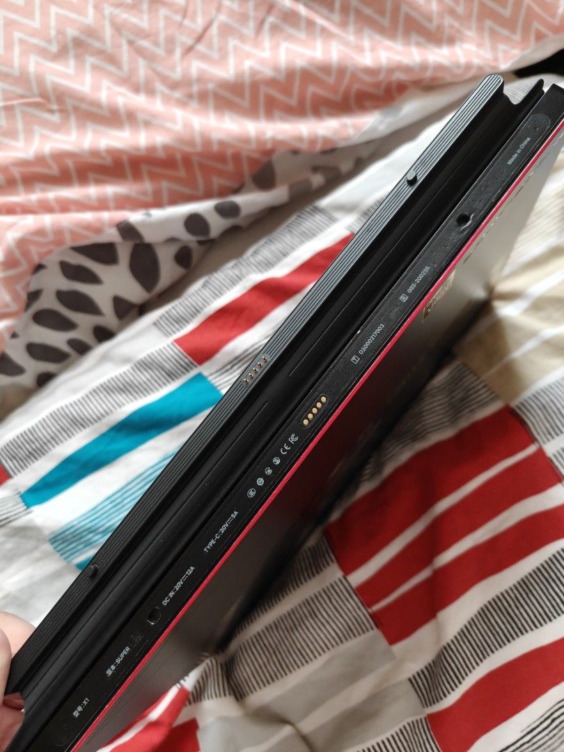 OneXPlayer Super X (Category: Laptops & Notebooks) located in San Fernando. Submitted by cursiveless (Listing ID 1468519207, Image 2). Description: FS: OneXPlayer Super X | 64GB RAM / 1TB SSD Selling my OneXPlayer Super X. Gift from the US, still in good condition with some signs of use. Specs: Ryzen AI Max+ 395 Radeon 8060S graphics 64GB RAM 1TB SSD 120Hz AMOLED touchscreen 94% battery health Configurable VRAM, up to 48GB Inclusions: Original bo