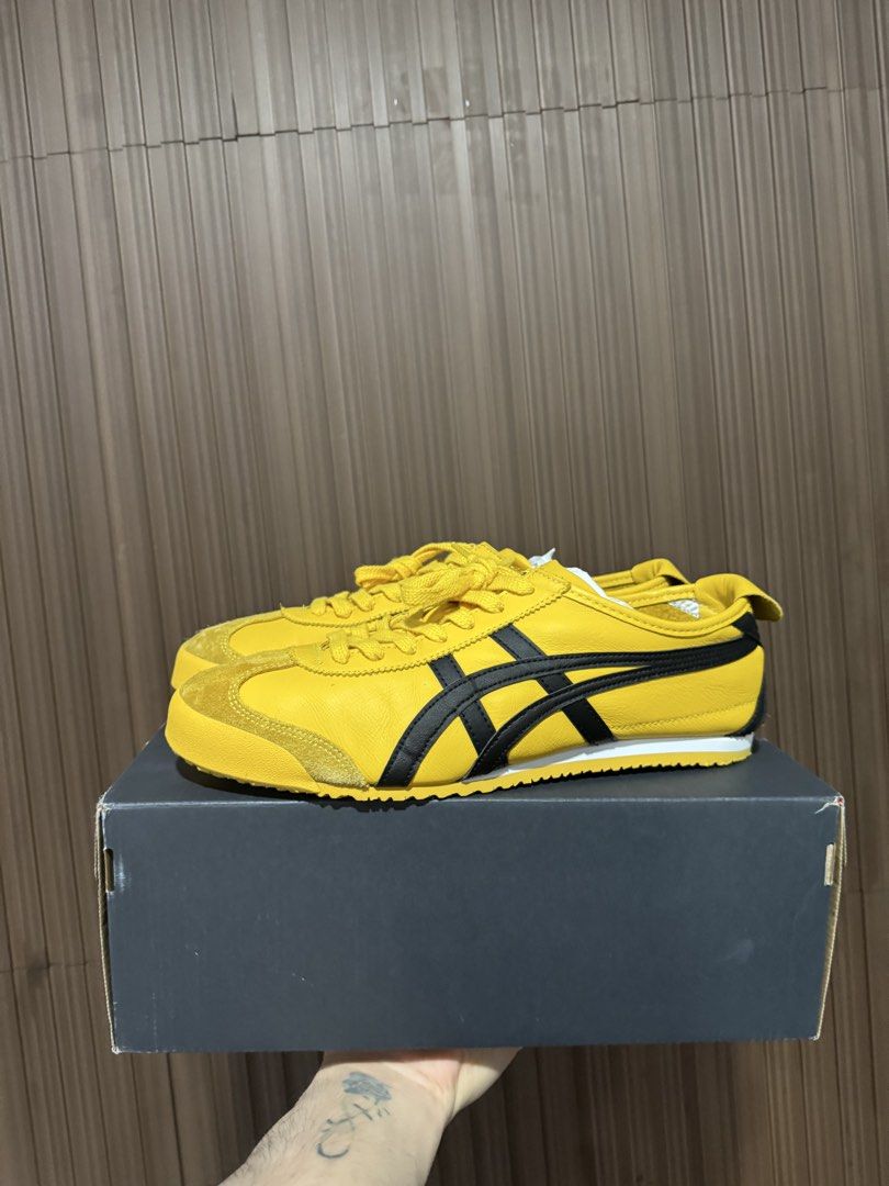 Onitsuka Tiger Mexico 66 Yellow Black (Category: Sneakers) located in Manila. Submitted by casepro.ph (Listing ID 1468633253, Image 3). Description: Us 11 mens 100% Authentic Used once (indoors) .