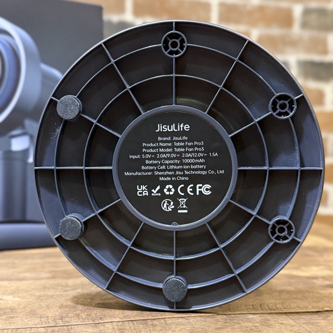 Original | JisuLife Table Fan Pro 3 (Pristine Box & Accessories) (Category: Fans) located in Taguig. Submitted by kaz_g (Listing ID 1468641610, Image 3). Description: Selling a 100% authentic, premium JisuLife Table Fan Pro 3 (3-in-1 Turbo Fan, HEPA Air Purifier, and RGB Light) [Pro3 Table Fan | HEPA Purifier & RGB Mood Light | JISULIFE]. Originally bought for ₱7,299 at premium local appliance store. Price: ₱3,500 (Slightly negotiable) Fan body i