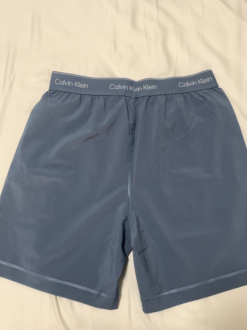 Original Calvin Klein Shorts (Blue) (Category: Activewear) located in Quezon City. Submitted by arbyyy (Listing ID 1468591422, Image 2). Description: Original Calvin Klein shorts. Color Blue. .