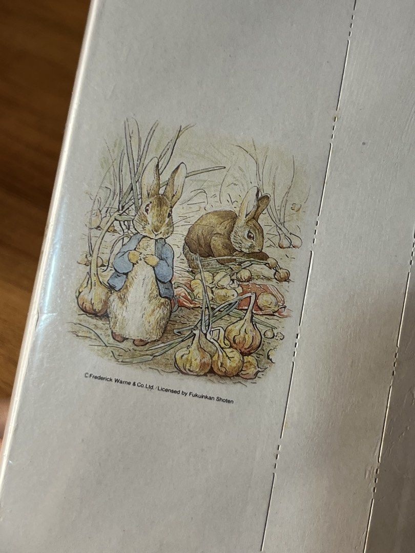 Original Peter Rabbit Mitsubishi Trust Kitchen Use (Category: Towels, Napkins & Holders) located in Gapan. Submitted by lunashop14 (Listing ID 1468692771, Image 2). Description: - Brand new & unopened: Still sealed in original plastic wrapping - Charming design: Features classic Peter Rabbit illustrations - 100% Natural Pulp: Safe and absorbent for everyday kitchen use - Multi-purpose: Great for draining fried food, cooking prep, and general clea