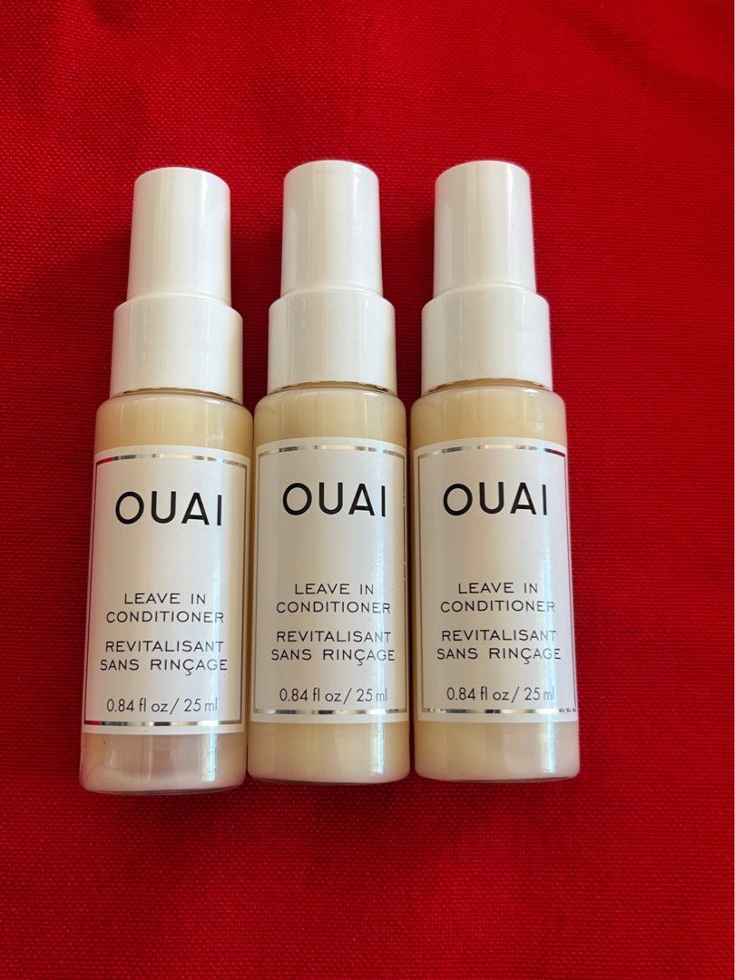 OUIA LEAVE IN CONDITIONER (Category: Hair) located in Manila. Submitted by luxeclassyshop (Listing ID 1468572704, Image 1). Description: OUAI LEAVE IN CONDITIONER NO BOX 25ml 10.
