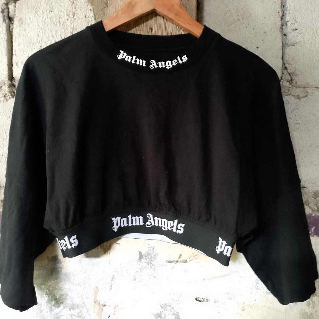 Palm Angels Cropped Sleeve (Category: Longsleeves) located in Antipolo. Submitted by _justdropby.ph (Listing ID 1468633571, Image 3). Description: excellent condition small to medium.