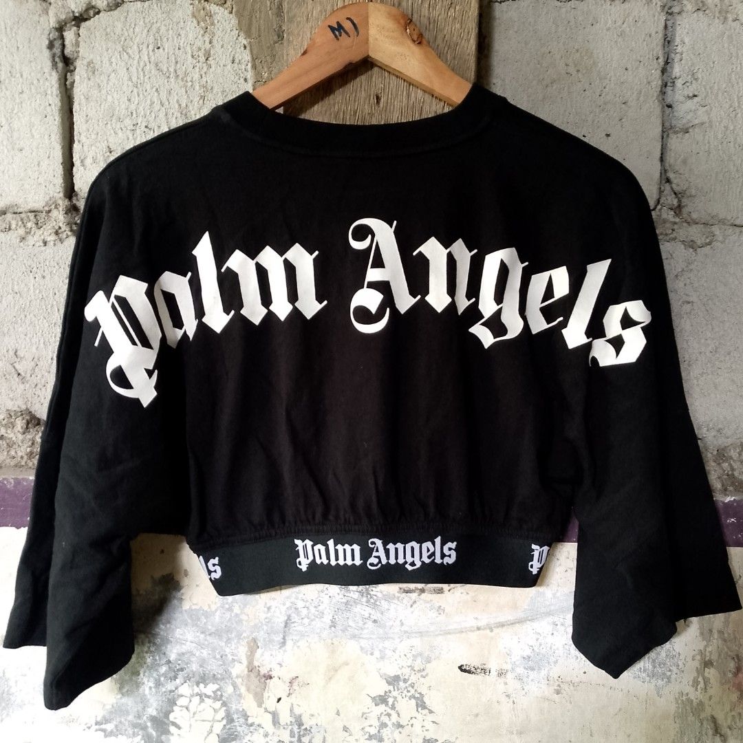 Palm Angels Cropped Sleeve (Category: Longsleeves) located in Antipolo. Submitted by _justdropby.ph (Listing ID 1468633571, Image 1). Description: excellent condition small to medium.