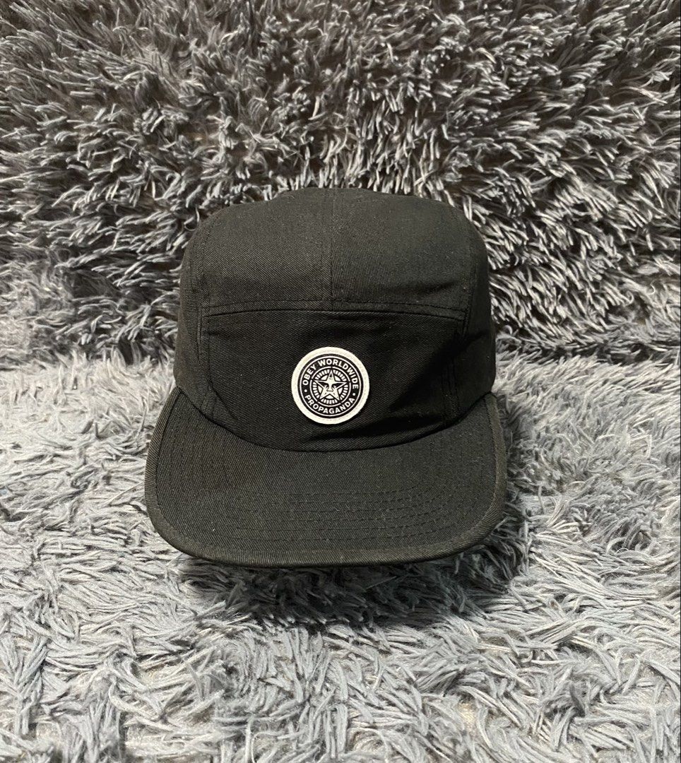 Panel cap obey (Category: Caps & Hats) located in Pozorrubio. Submitted by thrifttownph (Listing ID 1468534469, Image 1). Description: 5 panel obey One size fits all✅ 💯percent cotton Color rate:9.3/10 Good condition✅ Price📨📥 Loc:pangasinan📌.