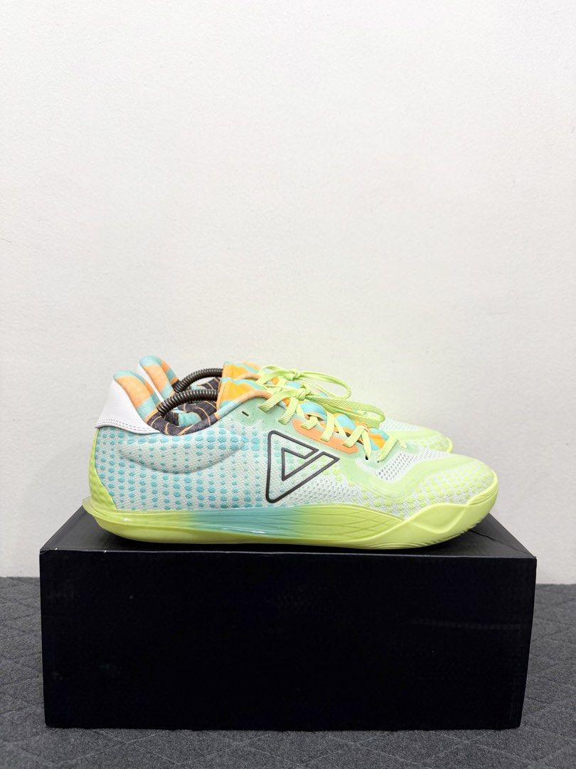 PEAK TAICHI SUPREME 2.0 GREEN Size 11 (Category: Sneakers) located in Paranaque City. Submitted by tellemkicks (Listing ID 1468562646, Image 1). Description: for sale or trade peak taichi supreme 2.0 green size 11 used twice with box ₱2,495 only! PARAÑAQUE LOCATION 📍.