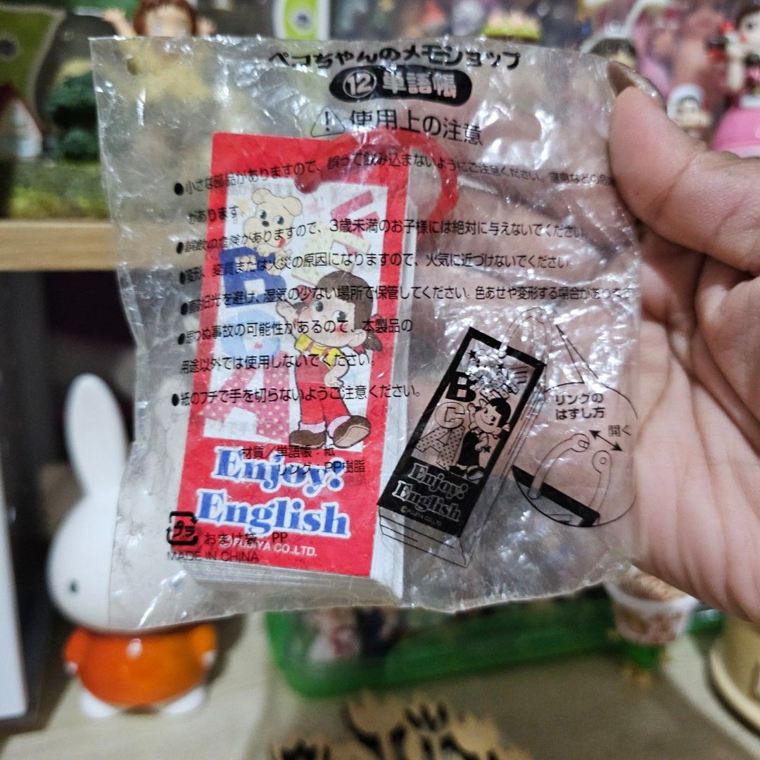 Peko-chan Mini Memo Book (Category: Stationery & School Supplies) located in Manila. Submitted by lovelylovesjapan (Listing ID 1468509854, Image 2). Description: 🌸The item is on-hand and authentic from Japan 🌸Mode of Payment (MOP): GCASH/Bank Transfer 🌸Mode of Delivery (MOD): J&T or Lalamove (Shipping every Saturdays and Sundays) Notes: 🩷Breakable items are packed with care and caution. Seller will not be held liable for any damages incurred 