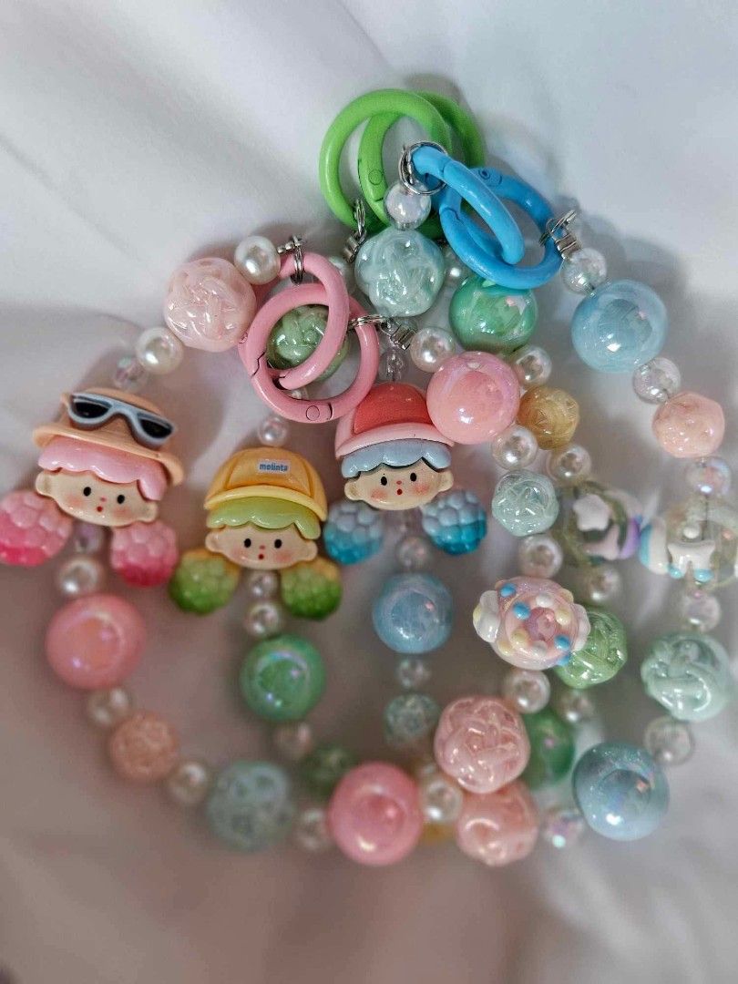 Phone Charm Strap (Category: Other Mobile & Gadget Accessories) located in Manila. Submitted by homeessentialstoreph (Listing ID 1468626263, Image 2). Description: Many available designs, just DM me I can send them✨️ Perfect for giveaways✨️ Price: 399 each MOP: Gcash/ Bdo/ Bpi MOD: SDD or JNT Loc: Binondo, Manil.