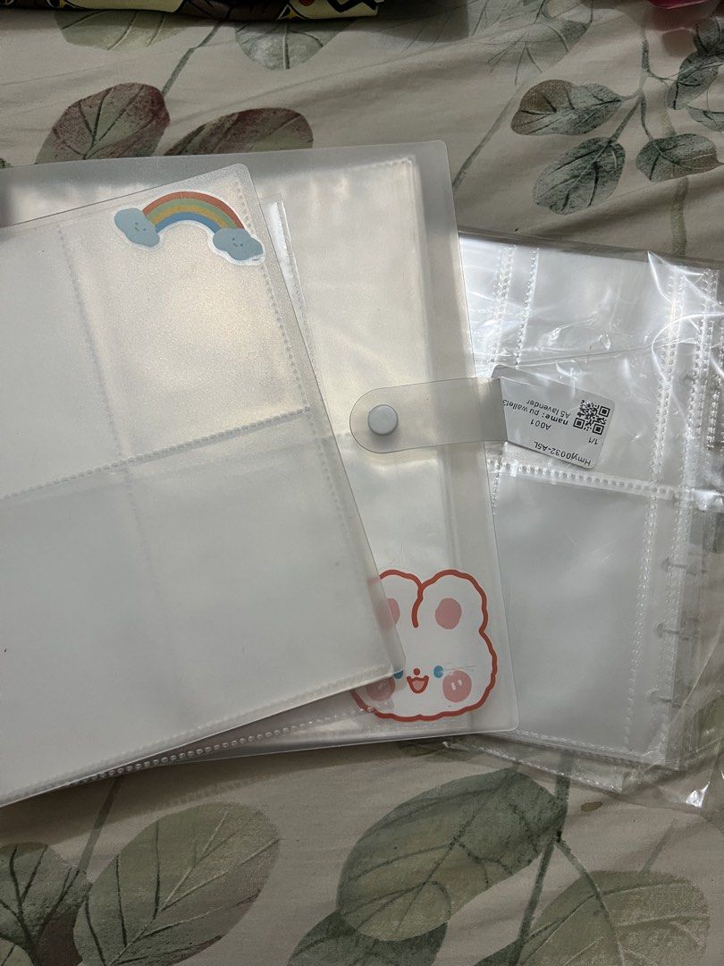 Photocard and Postcard Binder Bundle with sleeves (Category: Other Stationery & Craft) located in Quezon City. Submitted by crystynsya_ (Listing ID 1468624347, Image 1). Description: .