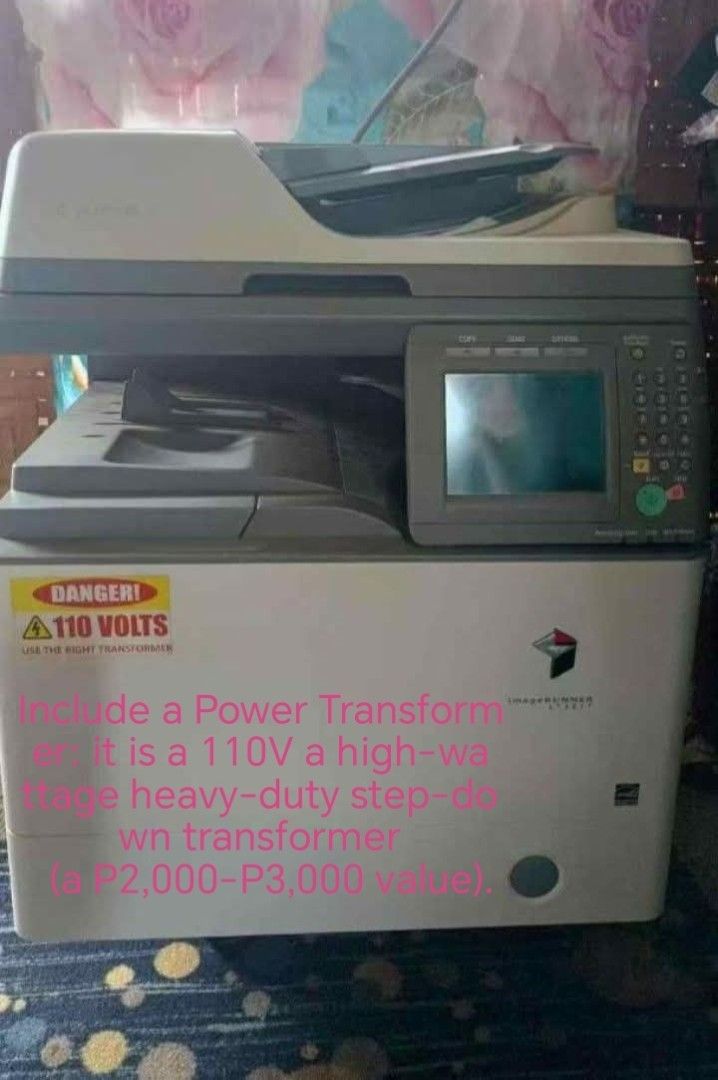 Photocopier canon 1730i (Category: Printers, Scanners & Copiers) located in Valencia. Submitted by angmerchant (Listing ID 1468559008, Image 1). Description: FOR SALE: Price Negotiable Canon imageRUNNER 1730i Multifunction Copier Reason: na assign kami ng pamilya ko sa manila 📍 Location: Polinar Village, Valencia City, Bukidnon ✅ Photocopying function tested ✅ Printing and scanning functions reported working ✅ Toner included ✅ Suitable for offic