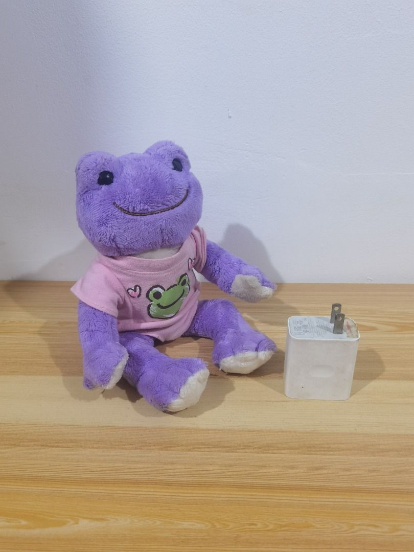 Pickles the Frog Plush (Category: Plushies & Soft Toys) located in Taguig. Submitted by kalabasza (Listing ID 1468514363, Image 1). Description: 📌 This is a preloved item. Please manage your expectation. 📌 Actual item posted. 📌 Product Color may slightly vary due to Photographic Lighting. 📌 Location: Taguig 📌 MOP: GCash. Payment first before ship. 📌 MOD: J&T, LBC, GoGo or Lalamove. 📌 DF/SF at buyer's expense. 📌 No rush shipping. 📌 Items 