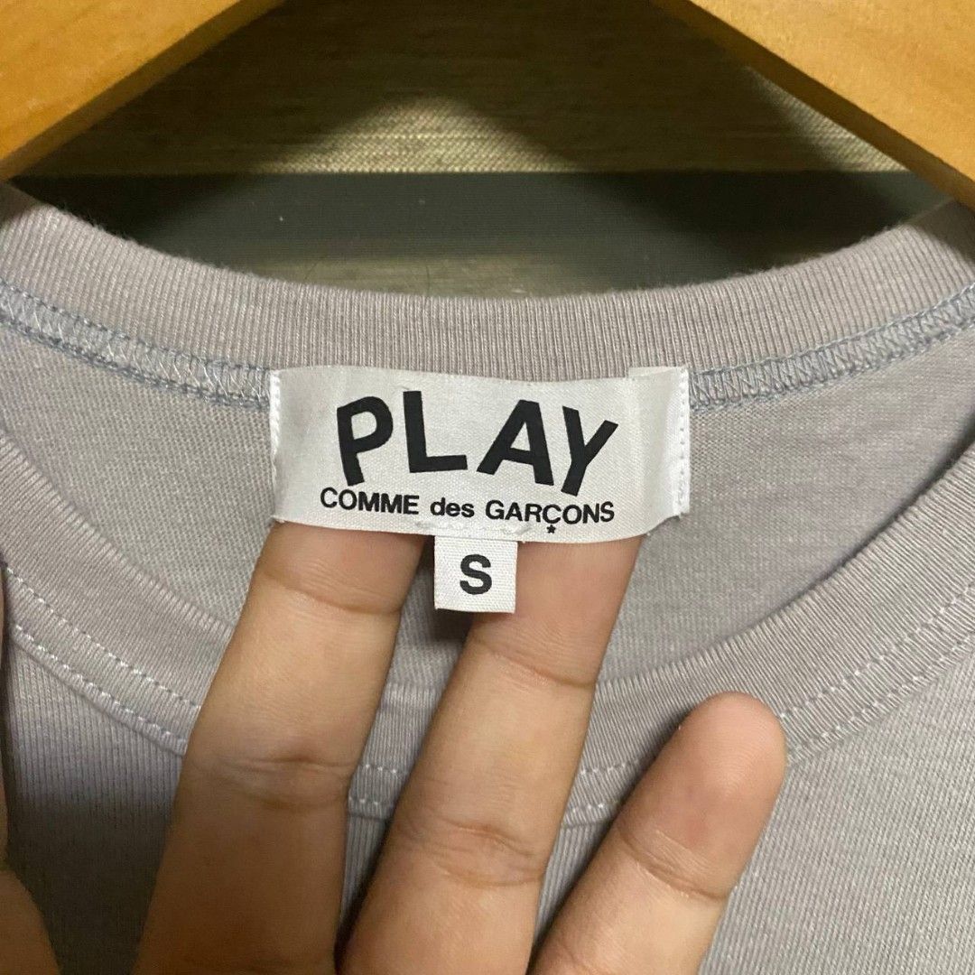 Play comme dess garcons (Category: Shirts) located in Cavite. Submitted by safehawk-c9a684 (Listing ID 1468701305, Image 2). Description: for sale Play comme dess garcons shirt size small.