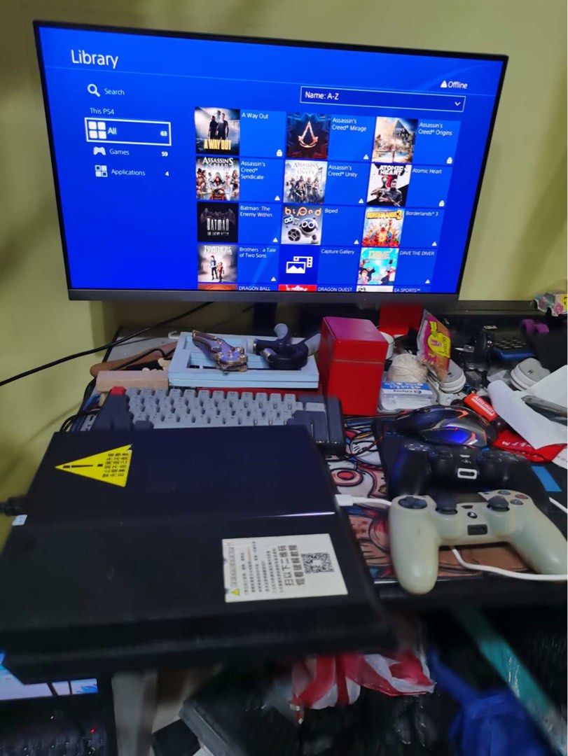 Playstation 4 (Category: PlayStation) located in Manila. Submitted by ivyfv04 (Listing ID 1468535322, Image 2). Description: Playstation 4 .