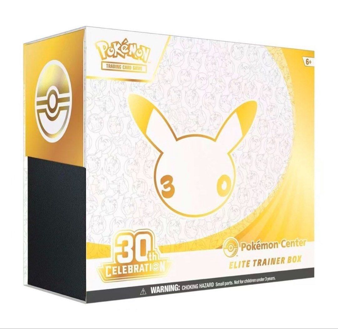 Pokemon 30th Celebration Elite Trainer Box (ETB) Unshrink, Toys ...
