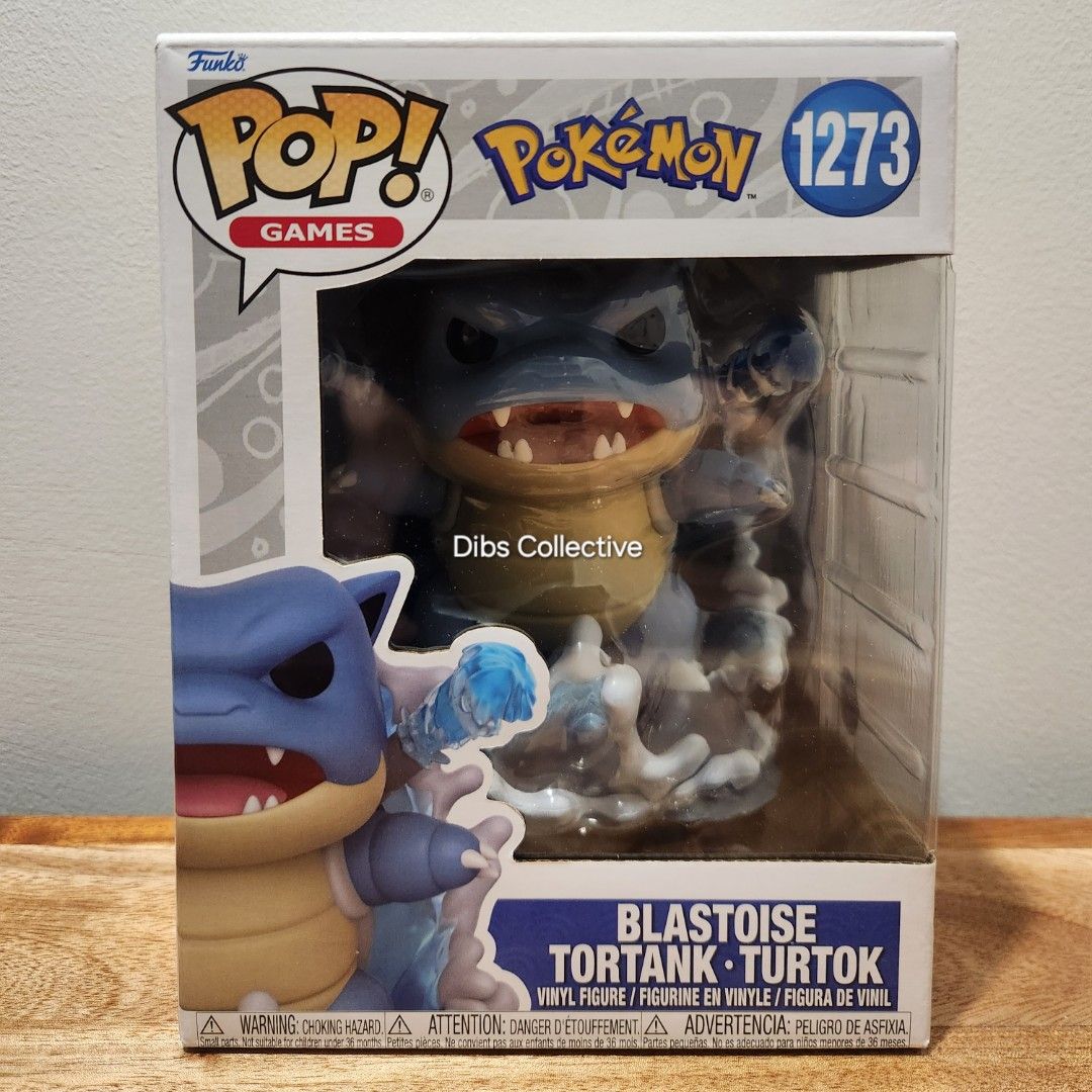 Pokemon | Blastoise Funko Pop Premium (Category: Figurines & Statues) located in Quezon City. Submitted by dibs.collective (Listing ID 1468622465, Image 1). Description: ⚡️ FOR SALE ⚡️ 📦 Box Condition: 8.5 and above (unless stated otherwise) 📸 Actual photos | What you see is what you get 🛡️ Protector included (may show minor wear) | Brand-new protector available for an additional fee 💰 Payment: Online transfer 📍 Location: Marikina | San Juan