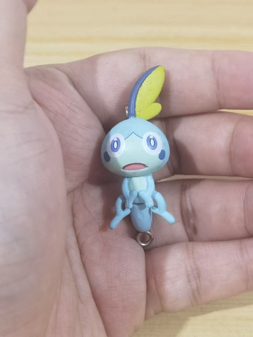 Pokemon - Sobble Figure Charm/Keychain (Category: Character Goods) located in Taguig. Submitted by kalabasza (Listing ID 1468513405, Image 3). Description: 📌 This is a preloved item. Please manage your expectation. 📌 Actual item posted. No ball Chain po. As is. 📌 Item is in good condition. 📌 Product Color may slightly vary due to Photographic Lighting. 📌 Location: Taguig 📌 MOP: GCash. Payment first before ship. 📌 MOD: J&T, LBC, GoGo or Lal