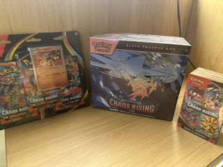 Chaos Rising Pokemon Center Edition ETB, Toys & Collectibles, Trading ...
