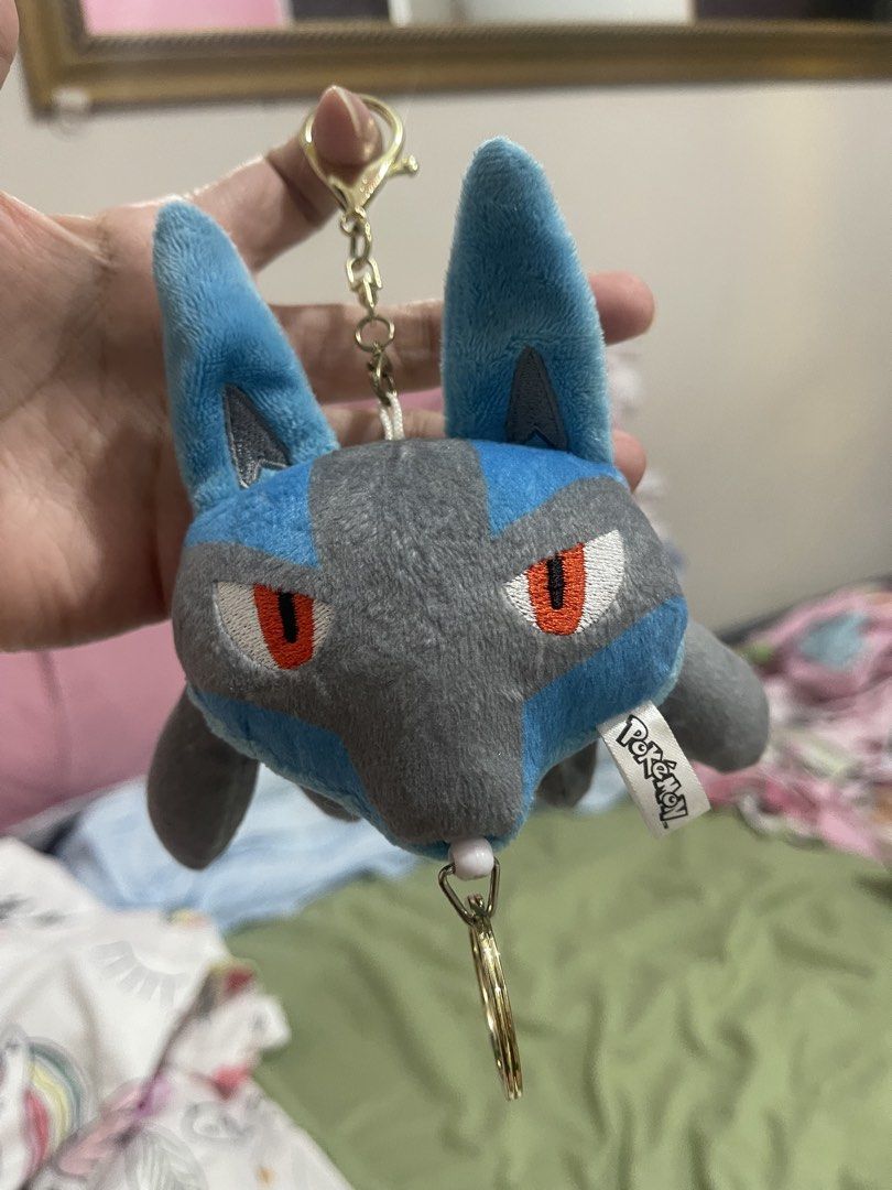 Pokemon pull string plush charm Lucario (Category: Kids Toys) located in Cabiao. Submitted by imeon13 (Listing ID 1468705801, Image 1). Description: .