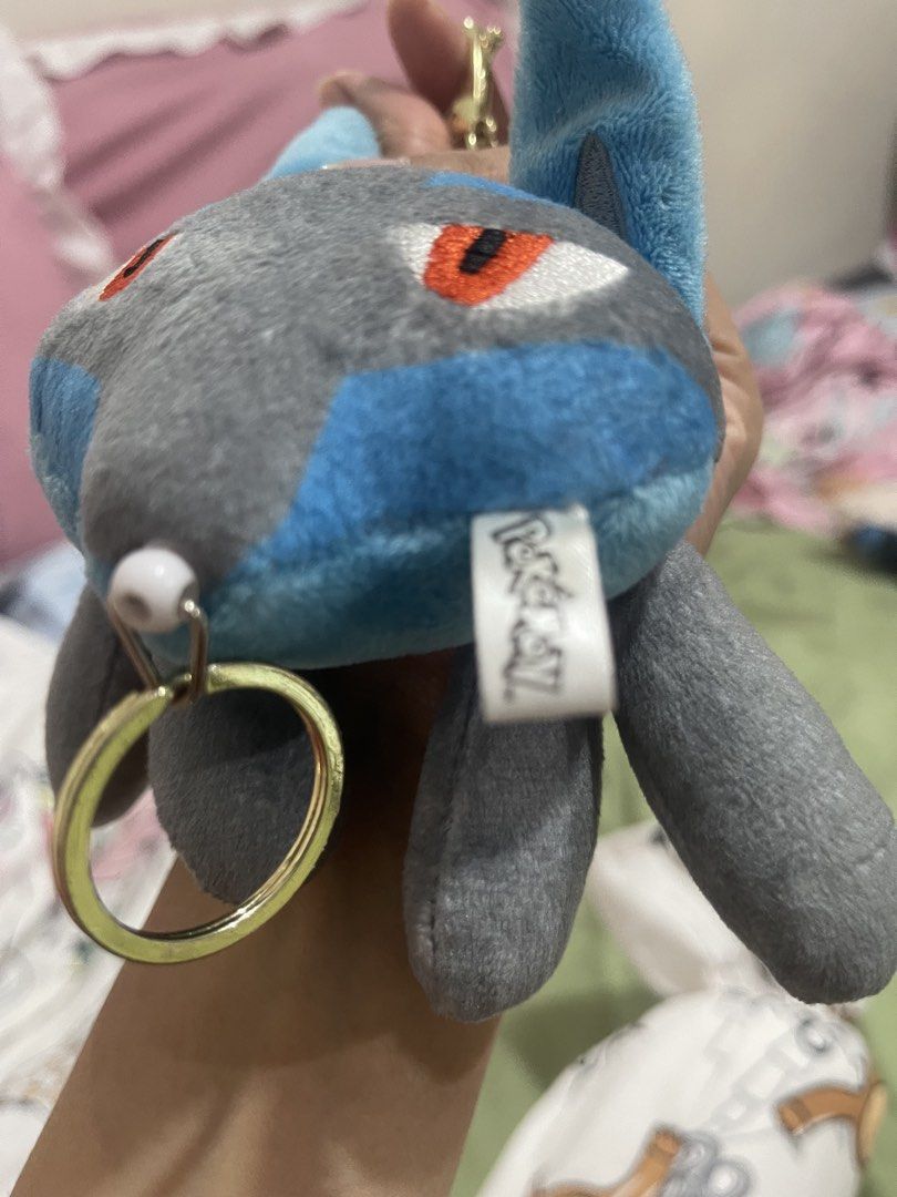 Pokemon pull string plush charm Lucario (Category: Kids Toys) located in Cabiao. Submitted by imeon13 (Listing ID 1468705801, Image 3). Description: .
