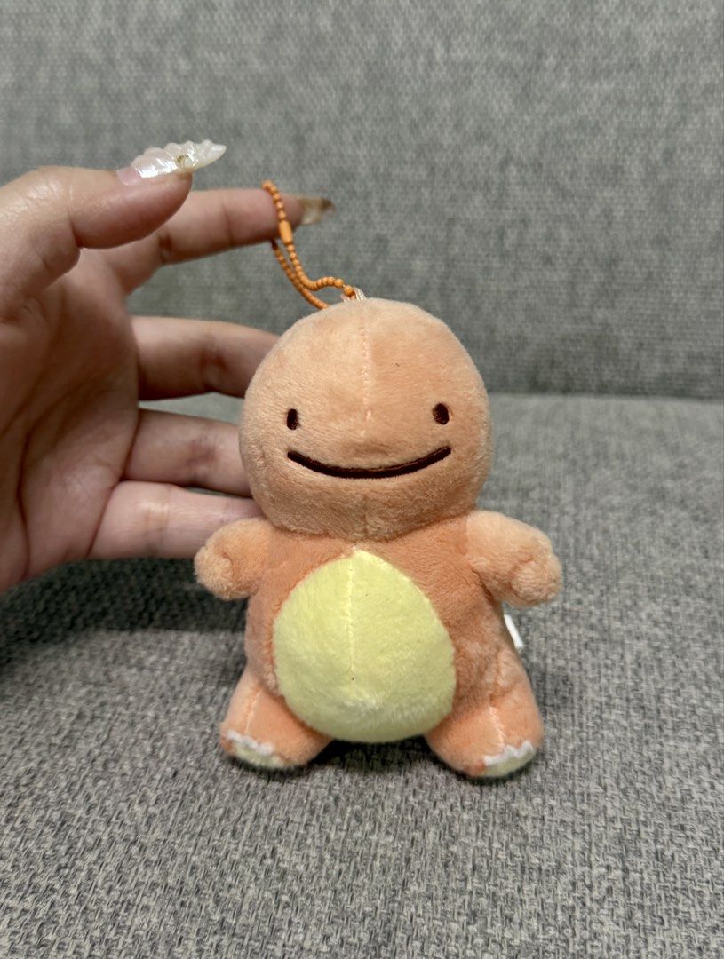 Pokémon Center Transform! Ditto (Metamon) as Charmander Mascot Plush Keychain (Category: Plushies & Soft Toys) located in Manila. Submitted by bcbg3217 (Listing ID 1468682001, Image 2). Description: ‼️PLEASE READ BEFORE BUYING‼️ Like new condition Pokemon Center merch Plush charms Authenticity guaranteed No other inclusions Actual photos are posted No other issues or flaws unless stated Please check the photos thoroughly before placing an order J