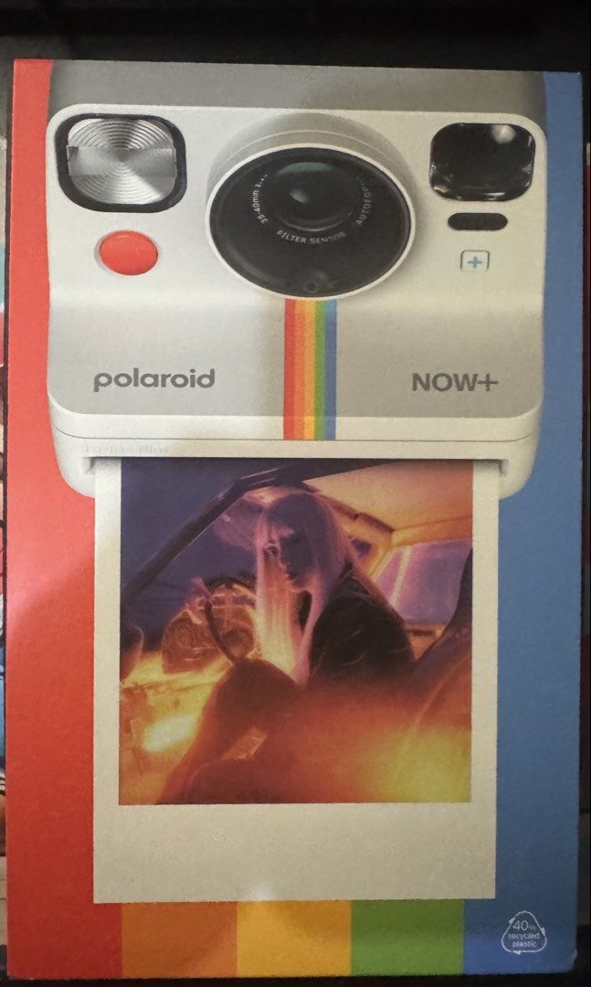 Polaroid Now+ Generation 2 White Instant Camera (Category: Cameras) located in Dasmarinas. Submitted by supergirl3891 (Listing ID 1468665217, Image 1). Description: - Model: Polaroid Now+ Generation 2 (White) - App-Connected: Unlock manual exposure, light painting, double exposure, and more via mobile app - Creative Filters: Includes a complete set of 5 physical lens filters (starburst, red vignette, orange, yellow, blue) - Film Compatibility: Wo