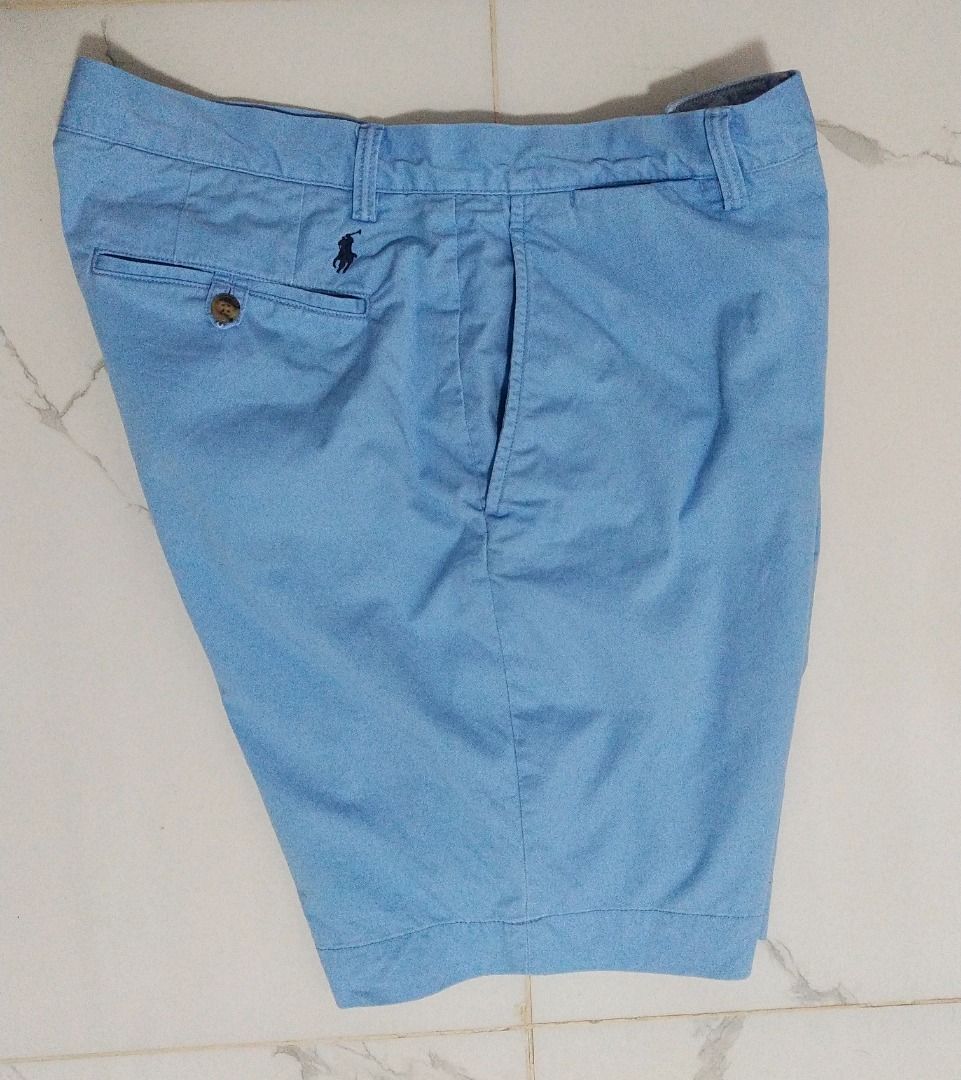 Polo Ralph Lauren short 33 (Category: Shorts) located in Trece Martires City. Submitted by cee_sar (Listing ID 1468622473, Image 1). Description: W 33 x L 20 Leg open 12 issue multiple yellow stain not visible .