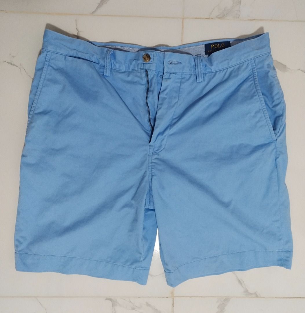 Polo Ralph Lauren short 33 (Category: Shorts) located in Trece Martires City. Submitted by cee_sar (Listing ID 1468622473, Image 2). Description: W 33 x L 20 Leg open 12 issue multiple yellow stain not visible .
