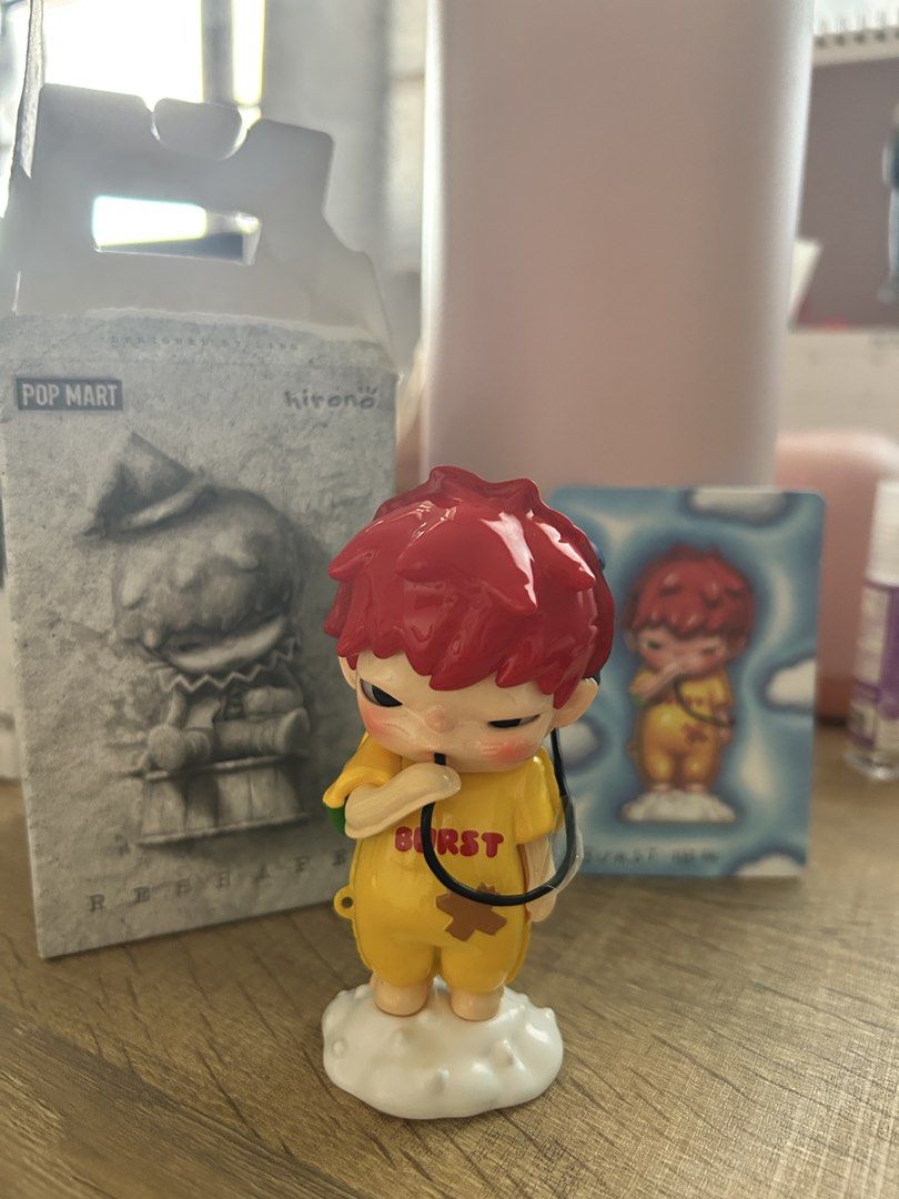 POP MART Hirono Reshape (Burst) (Category: Designer & Blind Box Toys) located in Sariaya. Submitted by wannabegypsy (Listing ID 1468575240, Image 1). Description: - POP MART Hirono Reshape Series: Burst - Inclusions: Comes complete with the original character card and box - Condition: Excellent/like new, only opened and kept - MOP Gcash - MOD J&T.