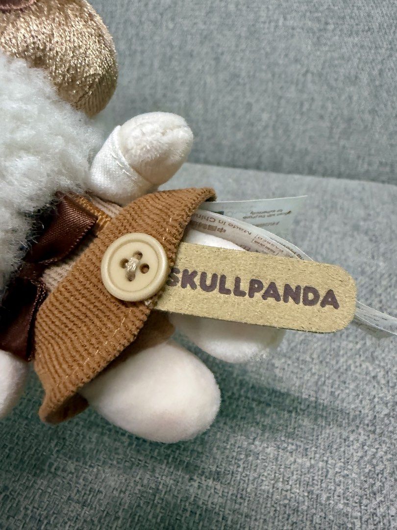 Popmart Skullpanda plush charm (Category: Plushies & Soft Toys) located in Manila. Submitted by bcbg3217 (Listing ID 1468681016, Image 3). Description: ‼️PLEASE READ BEFORE BUYING‼️ Like new condition With popmart etiketa and QR No other inclusions Actual photos are posted No other issues or flaws unless stated Please check the photos thoroughly before placing an order JnT regular or Lalamove COD for Metro Manila ⚠️BUY AT YOUR OWN RISK⚠️ Prices a