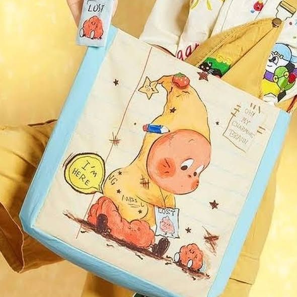 Popmart We Are Twinkle Twinkle Tote Bag (Category: Tote Bags) located in Manila. Submitted by homeessentialstoreph (Listing ID 1468650392, Image 2). Description: We Are Twinkle Twinkle Tote Bag Last 1pc available Mop: Gcash or Bpi Mod: Sdd or Jnt Loc: Binondo, Manila .