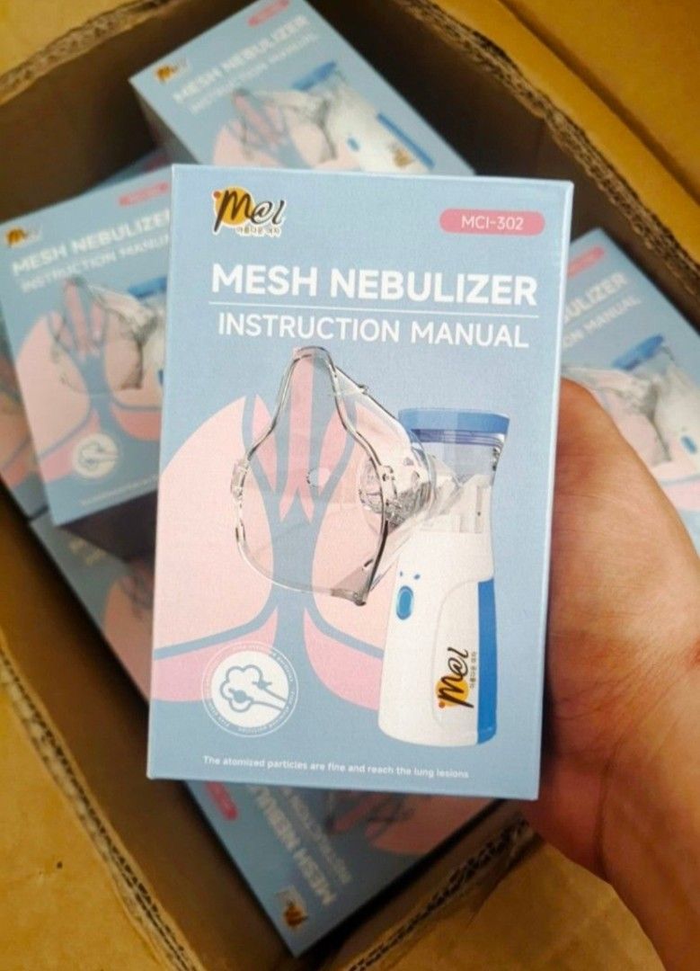 Portable Nebulizer for Asthma Ultrasonic Mesh Nebulizer (Category: Medical Supplies & Tools) located in Valenzuela. Submitted by shesstore (Listing ID 1468578050, Image 1). Description: For just ₱250, you can get a 💯brand-new and tested portable Mesh Nebulizer! It's super convenient for travel. Feel free to PM me for inquiries! 😊.