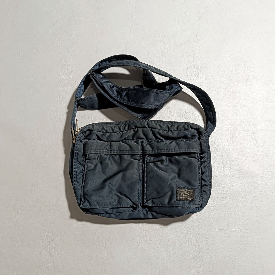 Porter Tanker Sling Bag❗ (Category: Sling Bags) located in Baguio. Submitted by freshmarket_2600 (Listing ID 1468585434, Image 1). Description: 1580+sf with minimal rust stain 8.5/10 color rate bluish black.