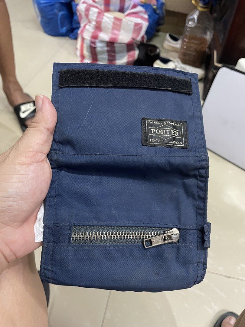 Porter trifold wallet (Category: Wallets & Card Holders) located in Rizal. Submitted by allenrion (Listing ID 1468596858, Image 1). Description: Preloved porter trifold wallet Price: 400 pesos Need wash Disclaimer: No brand affiliation. All items are thrifted and pre-owned. All trademarks, logos, and copyrights belong to their respective owners..