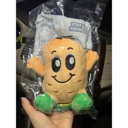 Potato Corner Poco Plushie (Category: Plushies & Soft Toys) located in Manila. Submitted by homeessentialstoreph (Listing ID 1468691173, Image 1). Description: Poco Plushie Price: Php899 MOP: gcash/bpi/bdo MOD: sdd or jnt LOC: Binondo, Manila.