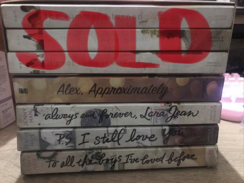 preloved books! (Category: Storybooks) located in Cebu City. Submitted by lxndra_co (Listing ID 1468644334, Image 3). Description: Available Books: - the improbably theory of ana and zak - 150 - love charms and catastrophes -150 - anatomy of a misfit -150 - a totally awkward love story -150 - here, there, everywhere (HB)- 250 - so much closer (HB) - 250 - on the other side -150 - alex, approximately -150 - TATBILB Trilogy - 500 ❗️pls manage expec