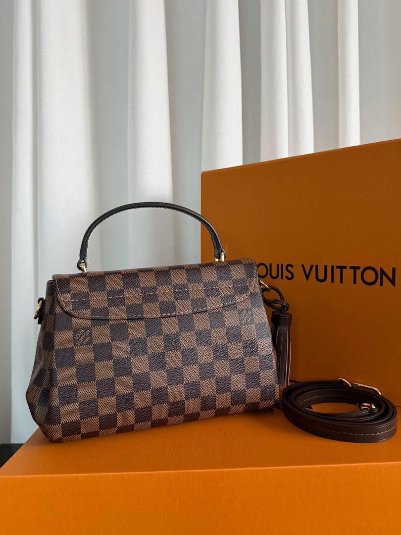 Preloved Lv Crossbody (Category: Luxury Bags & Wallets) located in Manila. Submitted by bagsandmanymanymore1 (Listing ID 1468525227, Image 2). Description: Preloved Lv Crossbody Size 24cm Microchip serial scannable .