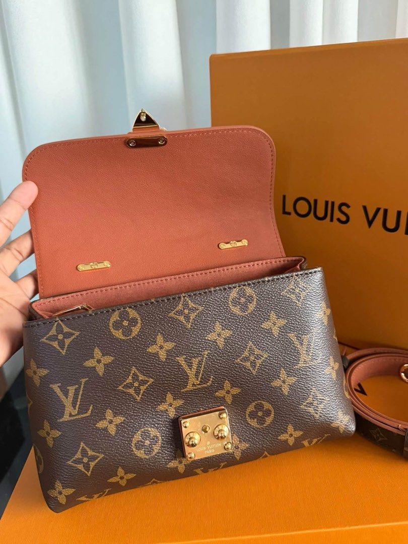 Preloved Lv Madeleine BB (Category: Luxury Bags & Wallets) located in Manila. Submitted by bagsandshoesmanymore (Listing ID 1468520942, Image 3). Description: Preloved Madeleine BB Monogram Cognac Brown coated canvas Size 24.5cm x 16cm x 8cm Calf-leather trim Textile lining Gold-toned hardware Flap and S-lock closure 1 removable keybell .