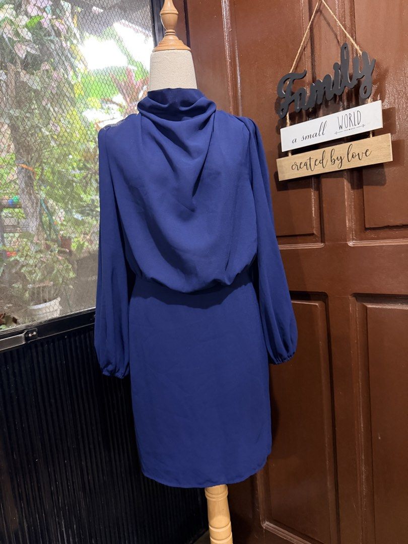 Pre-loved Shein Dress (Category: Dresses) located in Muntinlupa City. Submitted by sashaloves (Listing ID 1468585441, Image 1). Description: Pre-loved Shein Dress Fits M to L Color: Navy Working Zipper at the back Please manage your expectations. You are considering a used item. MOP: BPI | GCash | Maribank No COD/COP. SF c/o miner. .