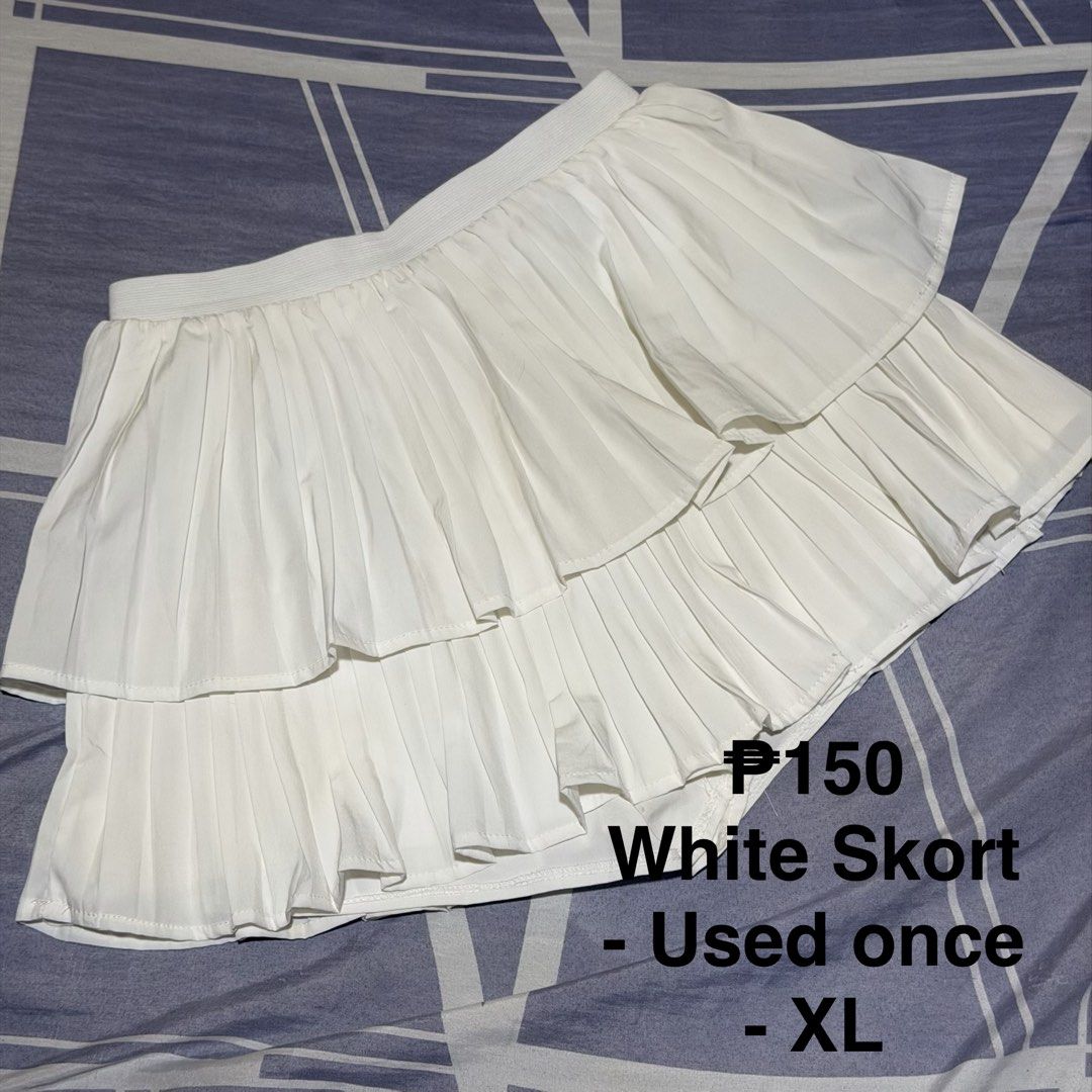 Preloved Skorts / Skirts / Sweatpants / Slacks (Category: Skirts) located in Caloocan City. Submitted by catwonrideul (Listing ID 1468680671, Image 2). Description: Preloved bottoms FOR SALE! ₱30-₱180 See each photo for prices. All are still in good condition. Some are used, some are not..