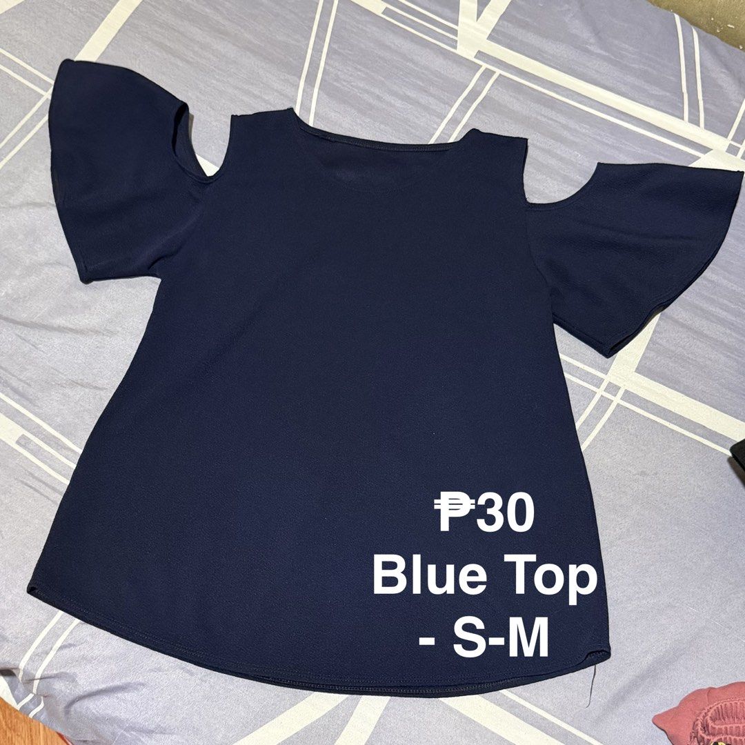 Preloved Tops (Category: Blouses) located in Caloocan City. Submitted by catwonrideul (Listing ID 1468681010, Image 1). Description: Preloved tops FOR SALE! ₱30-₱300 See each photo for prices. All are still in good condition. Some are used, some are not..