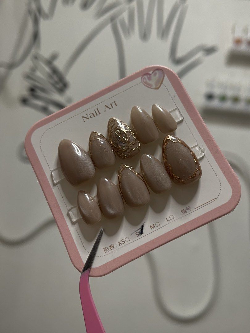 Press On Nails (Category: Hands & Nails) located in Manila. Submitted by purebear_480278 (Listing ID 1468658343, Image 1). Description: 💅Inclusions ~Nail Glue pad ~Nail Glue ~Nail file ~Pusher ~Alcohol Pad ✨Looking for beautiful, handmade press-on nails? I’ve got you covered! 💅 Made-to-Order & Customized Press-On Nails 💖 Starting at only ₱200 📦 Bulk orders are welcome 📍 Available in Taguig & Tondo Every set is carefully crafted to match your
