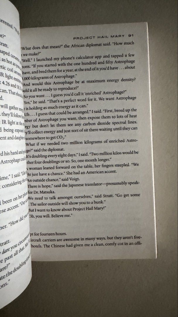Project Hail Mary by Andy Weir (Category: Storybooks) located in Binan City. Submitted by greatreads (Listing ID 1468709435, Image 3). Description: This book is brand new. Last price listed..