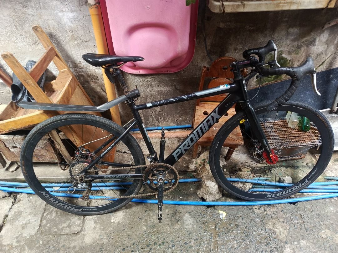 Promax pr30 (Category: Bicycles) located in Caloocan City. Submitted by royaleagle_208ed3 (Listing ID 1468598948, Image 1). Description: Honest issue need palitan pair caliper tumatalon yung kadena bagong kadena (shimano 8 speed) bagong palit hub 36 holes galing mtb.