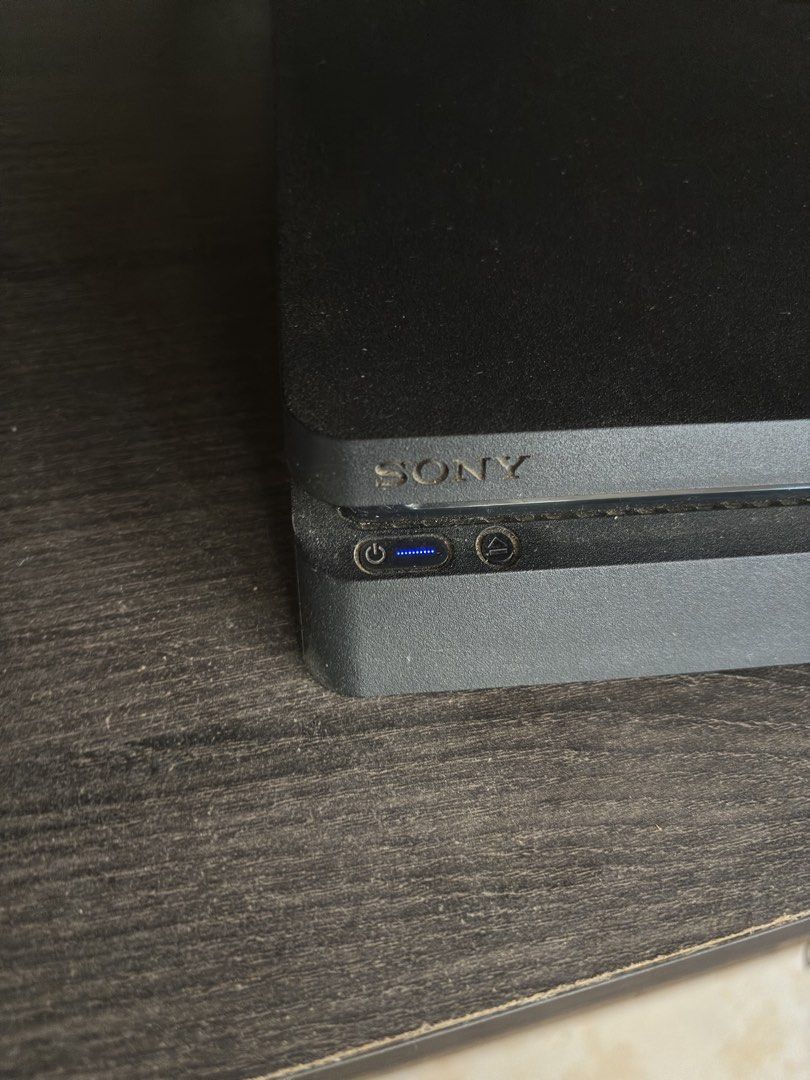 PS4 SLIM (Category: PlayStation) located in Manila. Submitted by izzyc.18 (Listing ID 1468608970, Image 2). Description: 🎮 FOR SALE: PS4 + GAMES Selling my personally owned and used PS4 with games. Condition: • Fully working • No jailbreak • Updated to the latest system software • No history of repair or opening • Visible slight accumulated dust from normal use Issues: • Power button is slightly loose but still works fine • No controller include