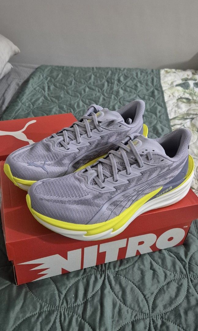 Puma Deviate Nitro 4 (Bnew) (Category: Sneakers) located in San Pedro. Submitted by chris_k19 (Listing ID 1468711512, Image 1). Description: Men's Size 9 US, 8 UK Vibrant Silver Lux Lime Brand New 100% Authentic meet up San Pedro or Alabang.