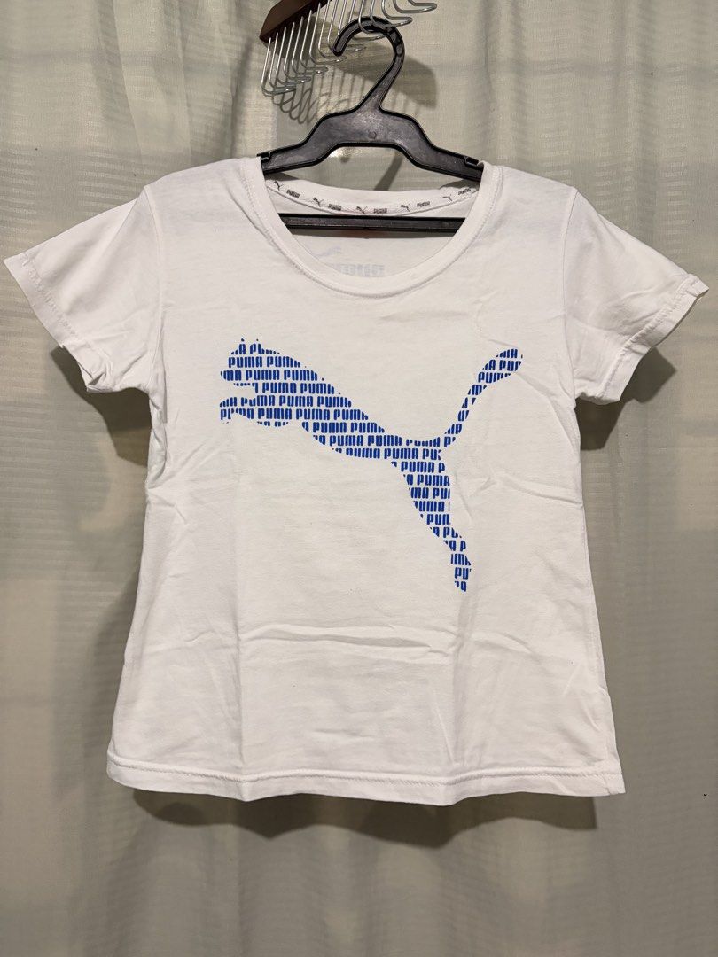 PUMA Kids shirt (Category: Babies & Kids Fashion) located in Manila. Submitted by clothesandcollectibles (Listing ID 1468672291, Image 1). Description: Good as new, no issue. .