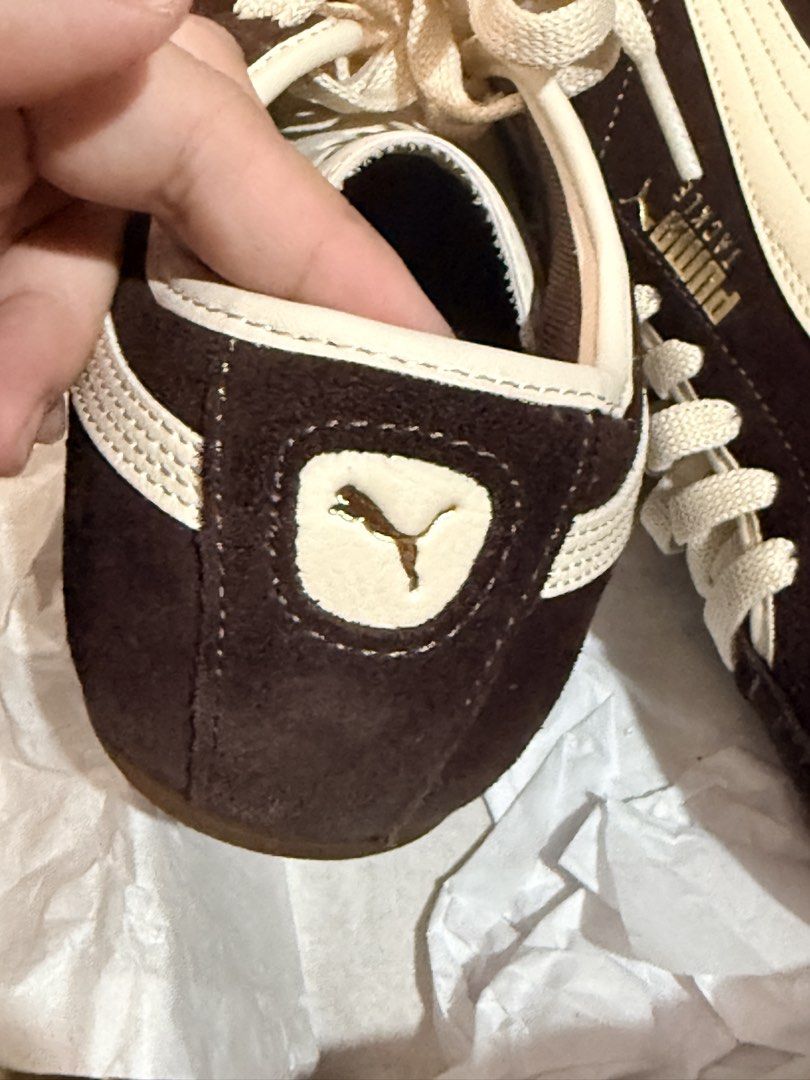 Puma Tackle (Brown) (Category: Sneakers) located in Quezon City. Submitted by timtumz (Listing ID 1468557392, Image 3). Description: Brand New Bought from Puma Official Store Comes complete with box and extra lace Size: UK5 EUR38 US6 24cm Original Price: 4.2K RFS: bought the tacklette hehe .