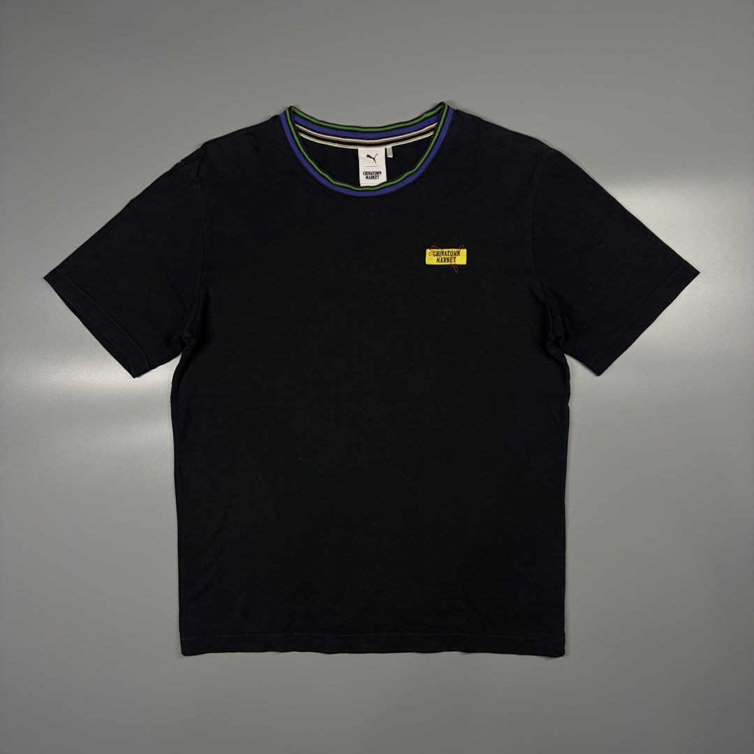Puma x Have a nice Day (Category: Activewear) located in Cavite. Submitted by onebeancent (Listing ID 1468600009, Image 2). Description: Size: Medium Dimension: 19" Width | 25.5" Length Color: Black Color Rate: 9.8/10 Issue: None Condition: Excellent Price: 650php Additional Shipping Fee (J&T Small Pouch) 75php Luzon 100php visayas 120php mindanao.